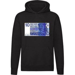 10 Gulden Hoodie | geld | biljet | briefje | briefgeld | tien | joetje | tientje | munt | Unisex | Trui | Hoodie | Sweater | Capuchon