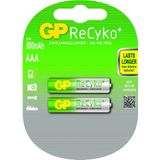 Duo GP ReCyko+ Pro Professional R03/AAA 800mAh oplaadbaar (2 stuks)