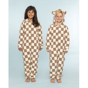 Claesen's® - Onesie Teddy Unisex - Checkers - 75% Katoen