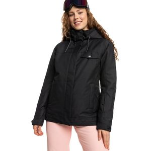 Roxy Billie Insulated Ski/snowboard Jas Dames Maat L Zwart