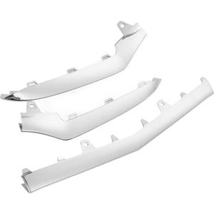Auto Voorbumper Trim Vervanging voor E-Klasse W212 Facelift 2014-2016 - Stijlvolle Exterieur Trim Chrome Bumper Guard Protector met Onderdeelnummer A2128852774 2128852674 .