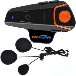 Empire's Product Intercom Motor Helm - Motorhelm Headset - Intercom - Motor Communicatie Bluetooth - Motor Intercom - Motor Communicatie - Dichte Helm