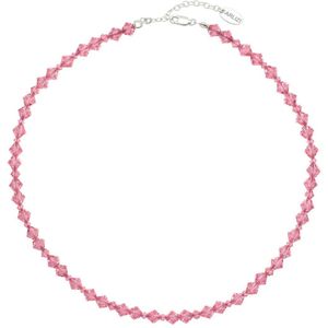 ARLIZI 1939 Ketting roze Swarovski kristal - sterling zilver - 44 cm