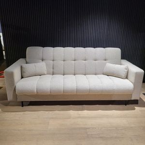 slaapbank clic clak zetelbed sofia- sofa met bed en opbergruimte- beige