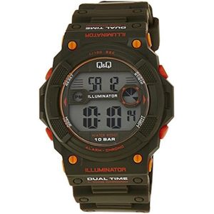 Mannen horloge-groen van het merk Q&Q M140J003Y