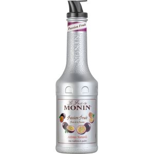Monin Fruitsiroop Passion - Fles 1 liter (Voordeel Verpakking)