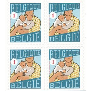 Bpost - Geboorte - 10 postzegels tarief 1 - Verzending België - Geboorte jongen