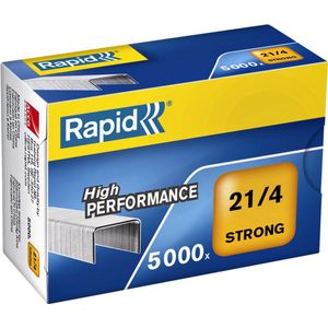 Rapid nietjes gegalvaniseerd 21/4 Strong 5000 stuks