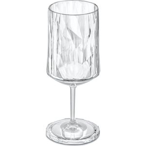 Koziol - Club No. 4 - Superglas Wijnglas - 350ml - Helder - Kunststof - 6 stuks