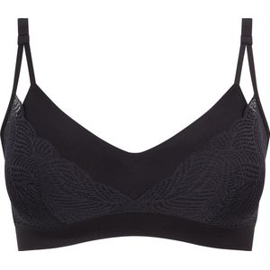 Chantelle - SoftStretch - Kanten bralette - Zwart - Maat XS/S