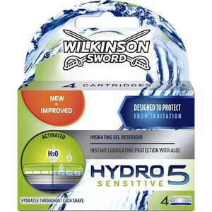 Wilkinson Sword Hydro 5 Sensitive Scheermesjes 4 stuks