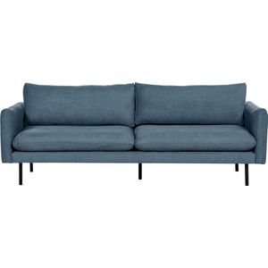 Driezitsbank stof blauw VINTERBRO