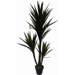 Kunst palmlelie 'yucca' met pot - h160cm