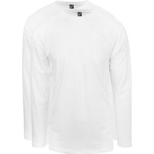 Alan Red - T-Shirt Virginia Wit Longsleeve 2-pack - Heren - Maat XL - Regular-fit