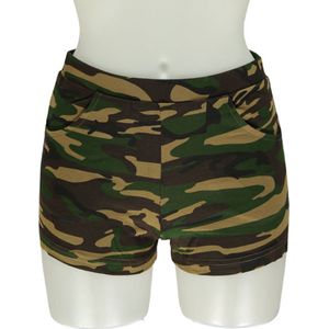 Apollo - Hotpants dames - Camouflage design - Maat S/M - Hotpants - Feestkleding - Hotpants met print - Carnavalskleding