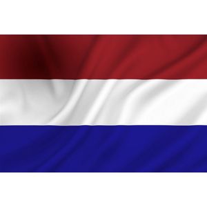 Talamex Nederlandse vlag  - vlag boot - Bootvlag -Vlaggenmast-70 x 100 cm
