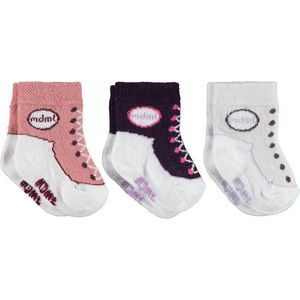 Set van 3 paar babysokken jongens/meisjes - Baby sokjes