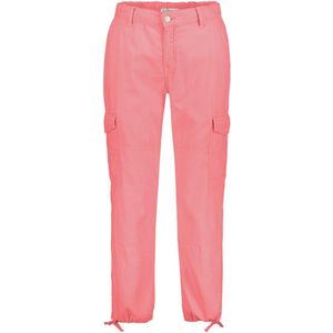 Red Button Broek Conny Cargo Cotton Linen Srb4167 Coral Dames Maat - W36