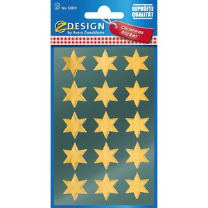 Avery Zweckform 52801 Papier Goud Permanent 30stuk(s) sticker