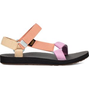 Teva ORIGINAL UNIVERSAL - Dames Sandalen - Zwart/Oranje/Roze - Maat 38