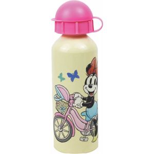 Disney Minnie Mouse Aluminium Drinkfles - Schoolbeker - Lunch Fles - 520 ml.