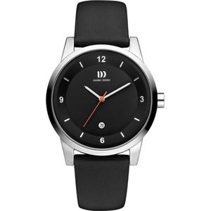 Danish Design IQ13Q1084 horloge heren - zwart - edelstaal
