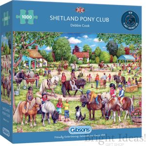 Shetland Pony Club Puzzel (1000 stukjes) - Gibsons