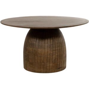 Couture Collection - Salontafel - Bruin - Rond - Ø80cm - H45cm