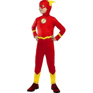 FUNIDELIA The Flash kostuum voor jongens - Maat: 135 - 152 cm - Rood