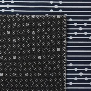 CHARVAD - Laagpolig vloerkleed - Grijs - 80 x 300 cm - Polyester