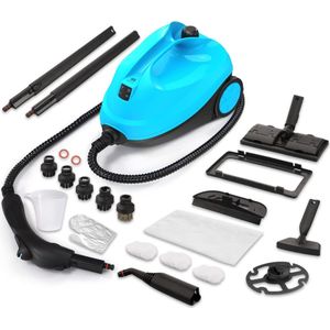 Multifunctionele stoomreiniger, Steam Mops 4,5 Bar 2000W Steamer met 20-delige accessoires voor vloeren, auto's, ramen, tapijt, kleding en meer