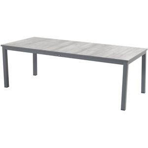 Hartman Comino dining tuintafel 223x105 cm. - Keramiek/Grijs
