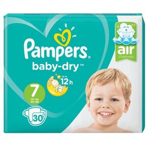 Pampers Luiers Baby Dry Maat 7 - 30 Stuks