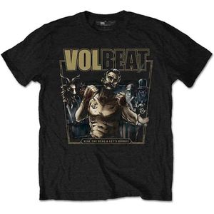 Volbeat - Seal The Deal Heren T-shirt - S - Zwart