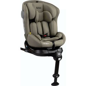 Novi Baby® David 2.0 Autostoel - I-Size - 360° Draaibaar - Donker Beige