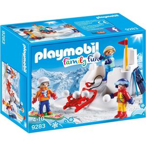 PLAYMOBIL Sneeuwballengevecht  - 9283