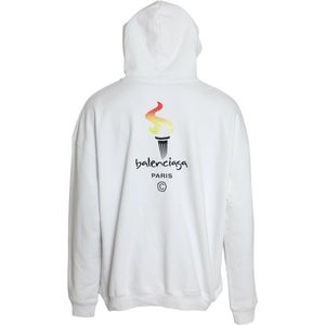 Katoenen Sweatshirt Met Logo En Capuchon