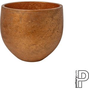 Pottery Pots Bloempot Mini Orb Metalic copper-Koper D 32 cm H 28 cm