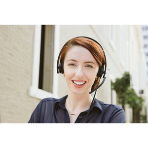 Logitech Headset H650e - Met Hoofdband - Zwart