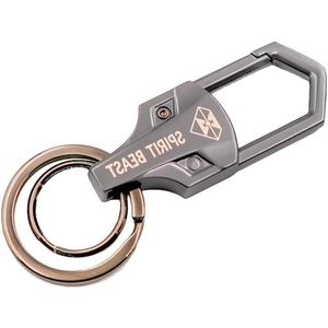 High-Performance Autosleutelketting - Sterke Autosleutelhangerhouder met Sleutelhanger Clip