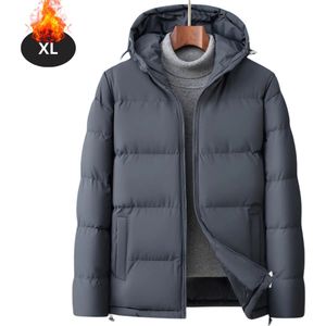 Nivard Winterjas - Parka - Heren - Winter - Jas - Volwassen - Stijlvol - Donkergrijs - XL