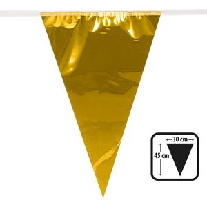 Boland - Foliereuzenvlaggenlijn goud Goud - Black & Gold - Black & Gold - Verjaardag - Jubileum - NYE