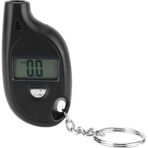 Mini Digitale LCD Bandenspanningsmeter 5-150PSI Met Sleutelhanger - Bodem Connector - Truck Auto - Bandenmeter Tester .