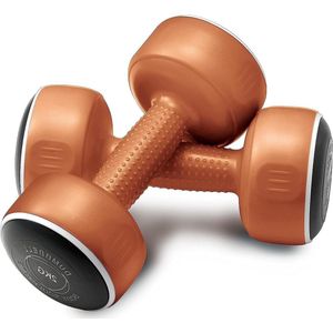 2 KG Brons Dumbells - 4KG Pair met Gewichten