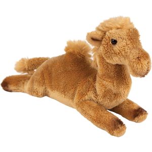 Pluche knuffel dieren kameel 15 cm - Speelgoed knuffelbeesten kamelen