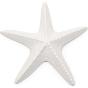 Riviera Maison Decoratieve Zeester Wit aardewerk beeldje - Étoile Starfish woonaccessoires dieren