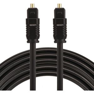 By Qubix Toslink kabel - Audio male to male - 3 m - Zwart