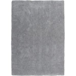 Lalee Velvet | Modern Vloerkleed Hoogpolig | Silver | Tapijt | Karpet | Nieuwe Collectie 2024 | Hoogwaardige Kwaliteit | 200x290 cm