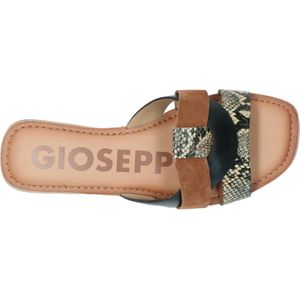 Gioseppo Lantana slippers bruin - Maat 41