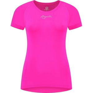 Rogelli Essential Sportshirt - Korte Mouwen - Dames - Roze - Maat XL